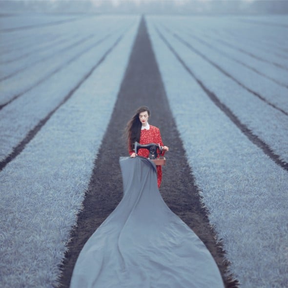 Emotive Portraits Oleg-Oprisco couturière de saison