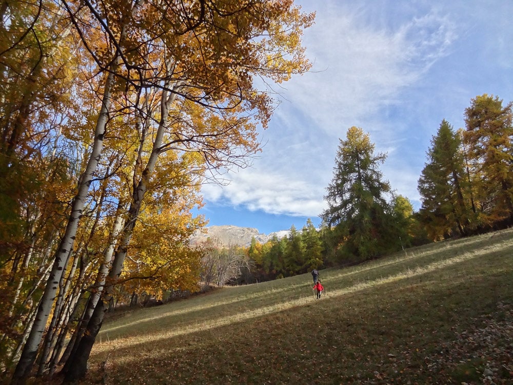 randonnées en montagne au Sauze