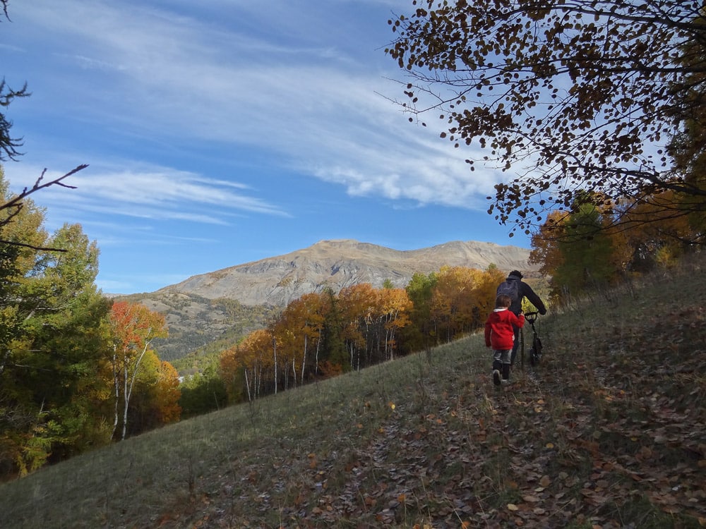 gosses en randonnées montagne