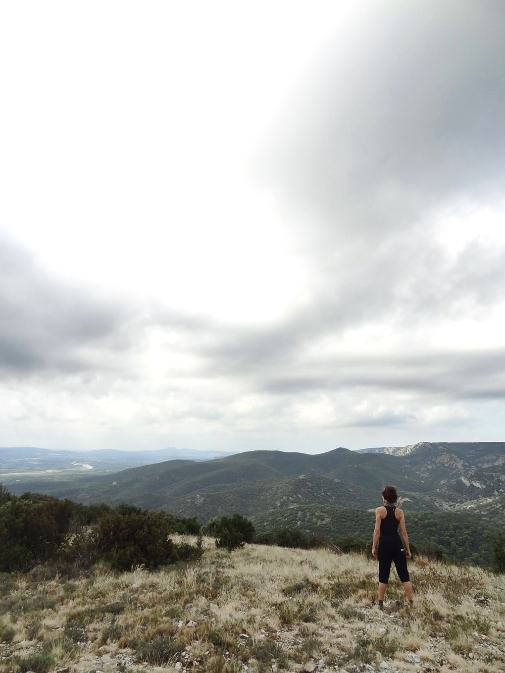 randonneuse en provence