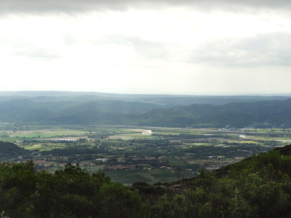 vue exceptionnelle sur la durance