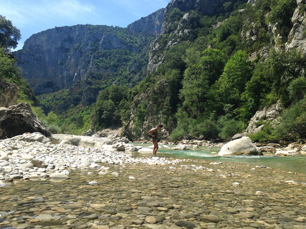 aqua rando dans le Verdon