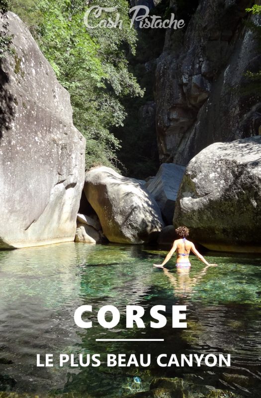 le plus beau canyon de la Corse du Sud