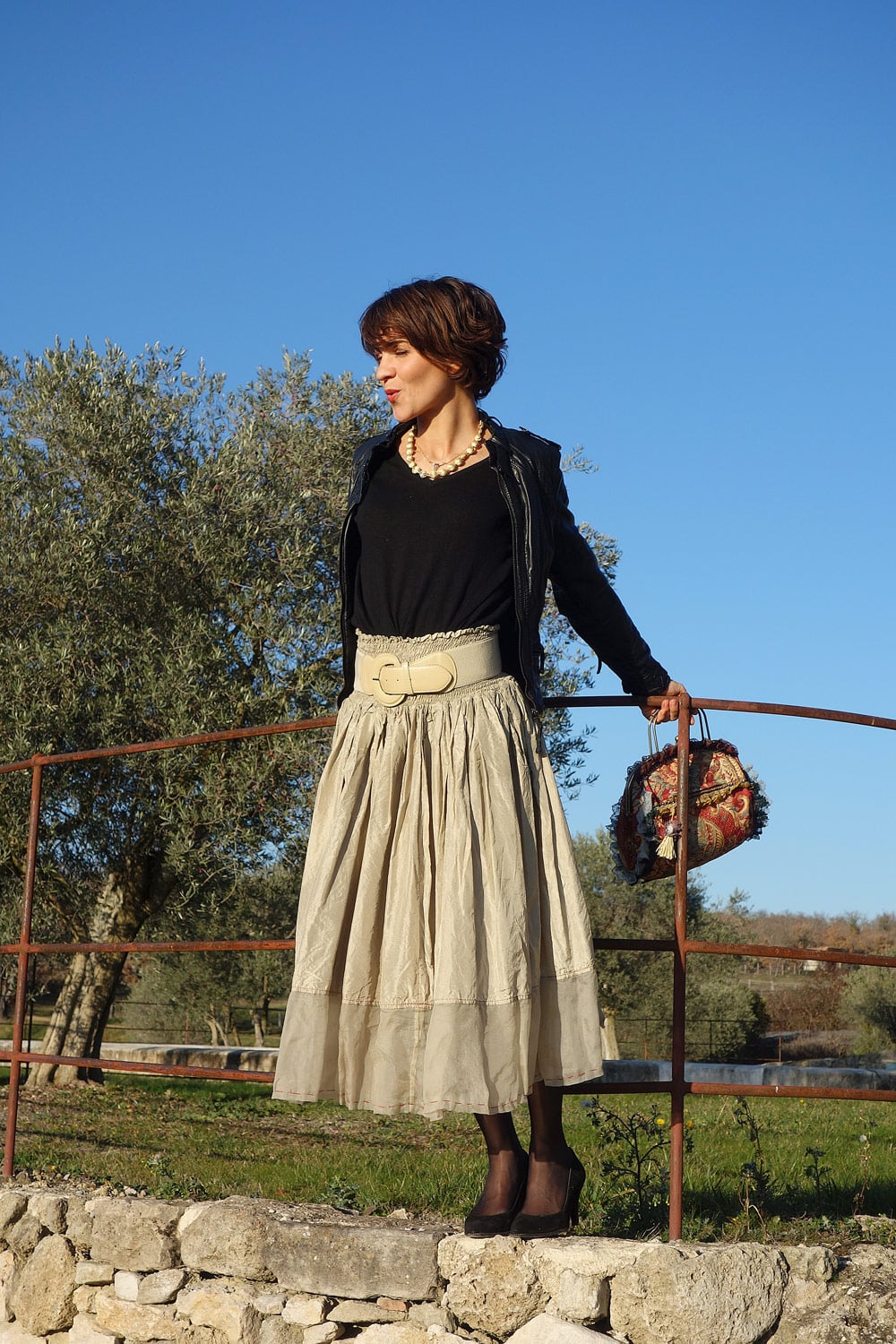 tenue de fête rock baroque