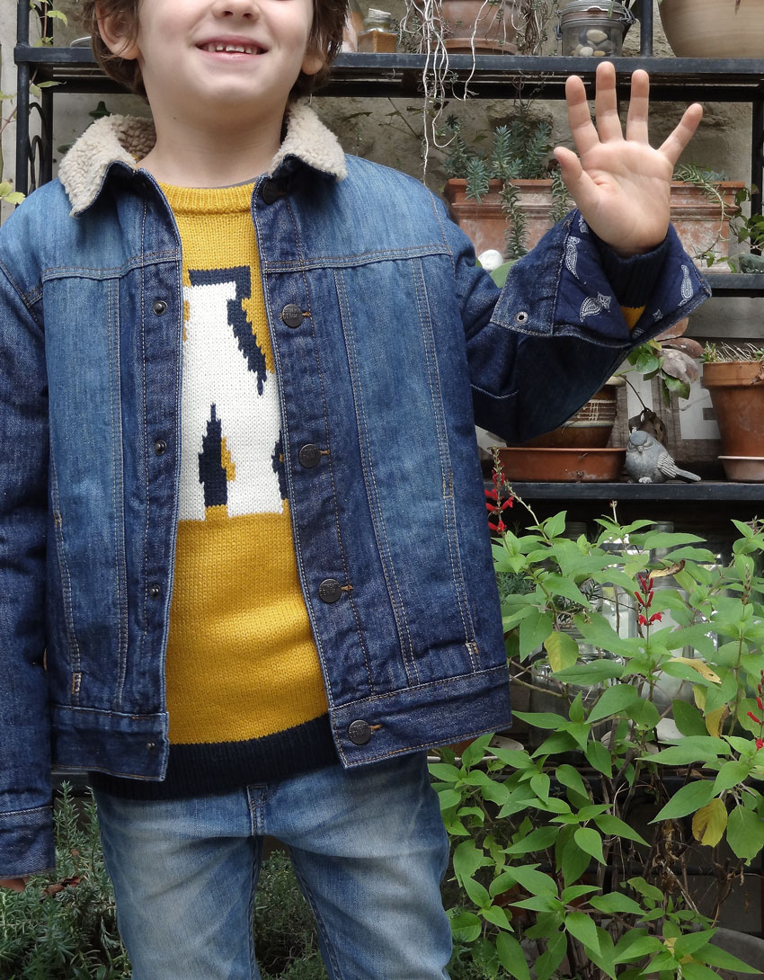 look enfant jeans mode tex