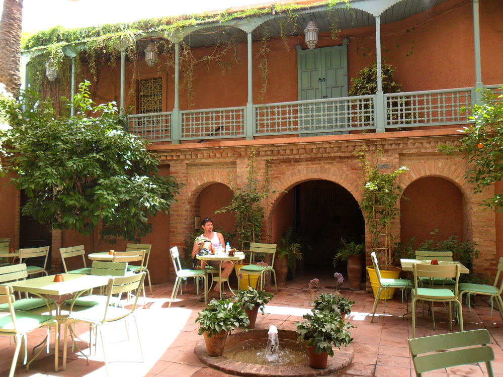 Paradis et havre de paix au coeur de Marrakech pour boire un verre