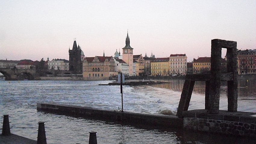 voyage à Prague Mala Strana et ile Kampa