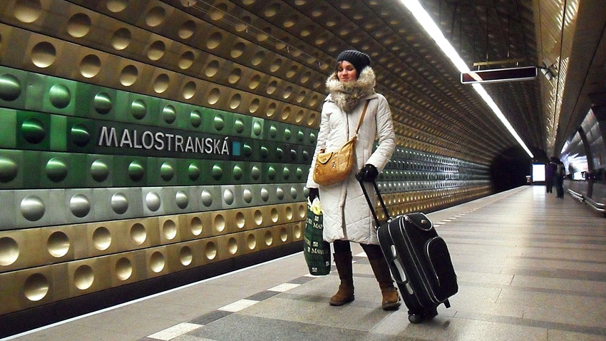 réussir son voyage à Prague 2 jours metro aeroport