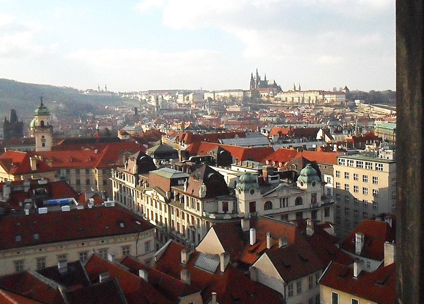 weekend à Prague stare mesto vieille ville horloge