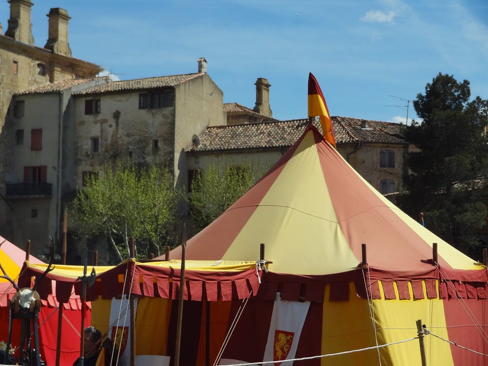 foire du Roy René chateau Peyrolles en Provence fête