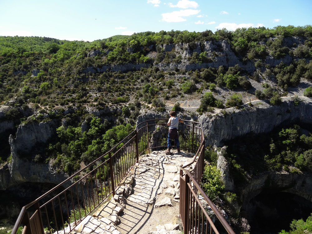 le plus beau belvedere des gorges d'Oppedette