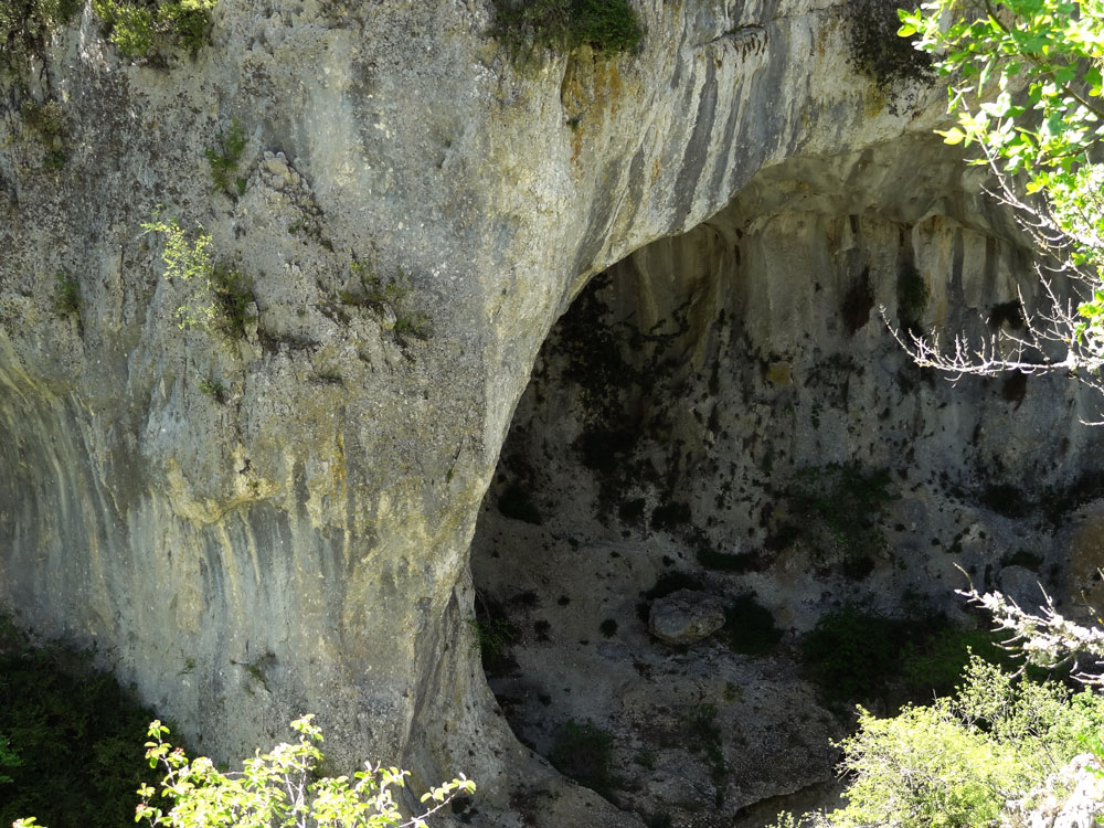  gorges d'Oppedette formations géologiques