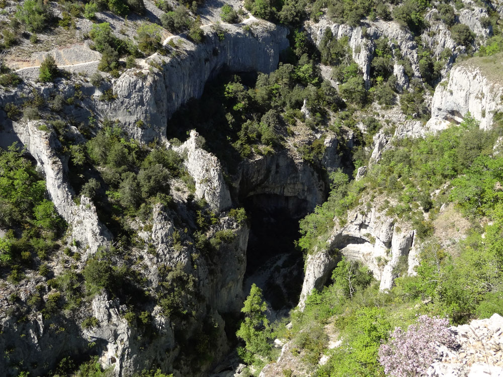  gorges d'Oppedette falaises luberon