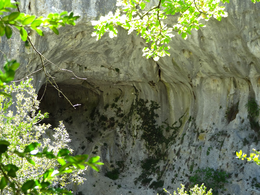 paysage des gorges d'Oppedette