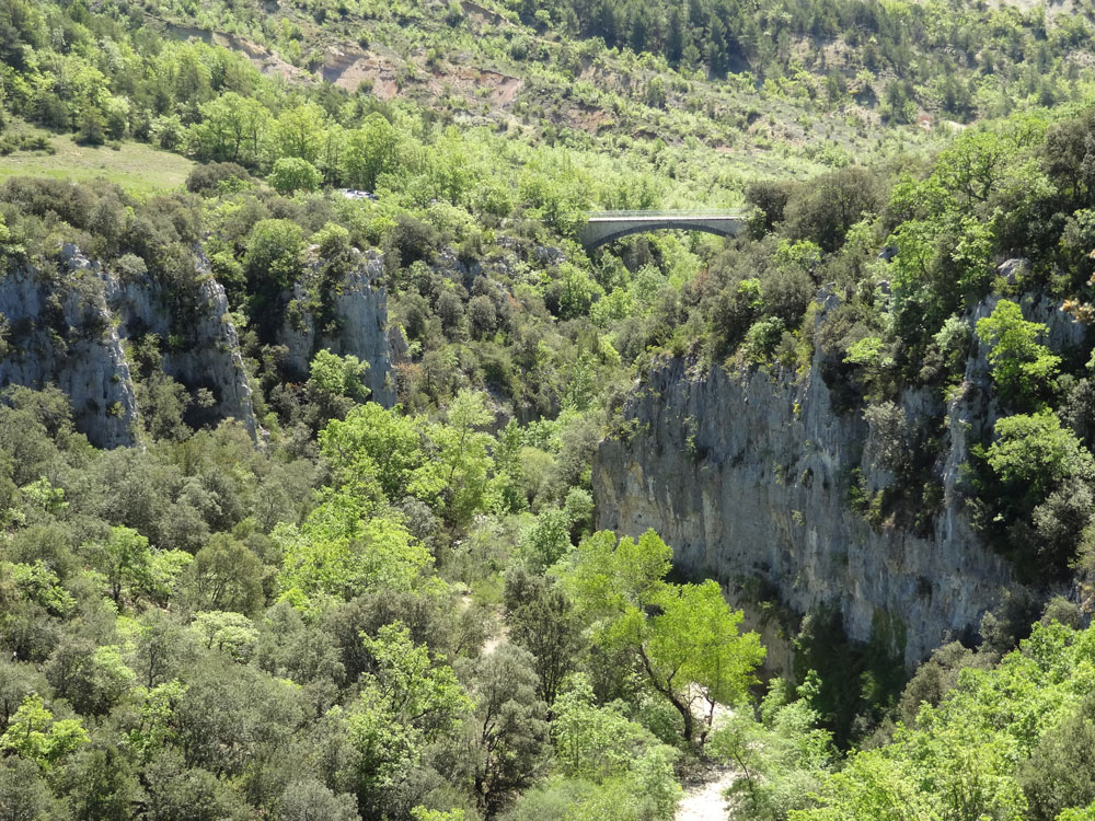 tour des gorges d'Oppedette