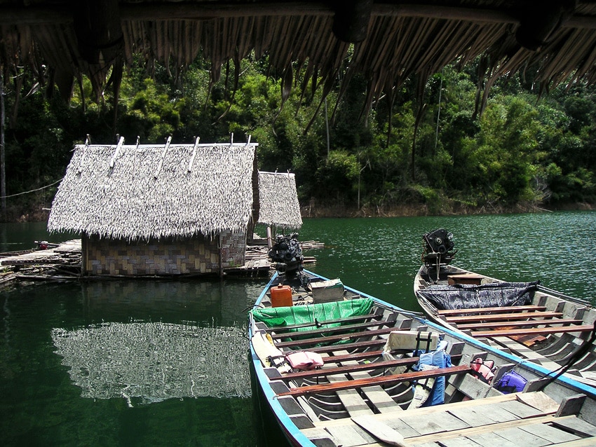 trek en thailande khao sok bateaux et jungle