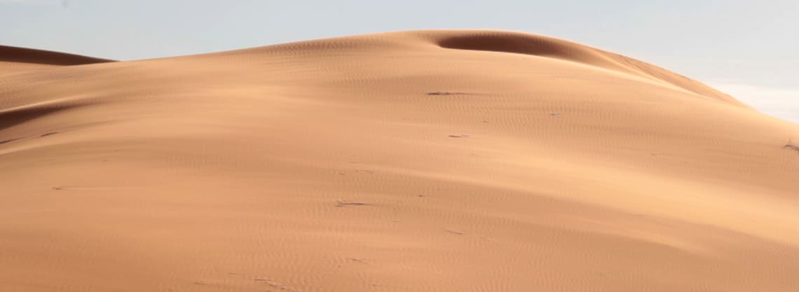 désert du Maroc Merzouga pour trekking dans le desert