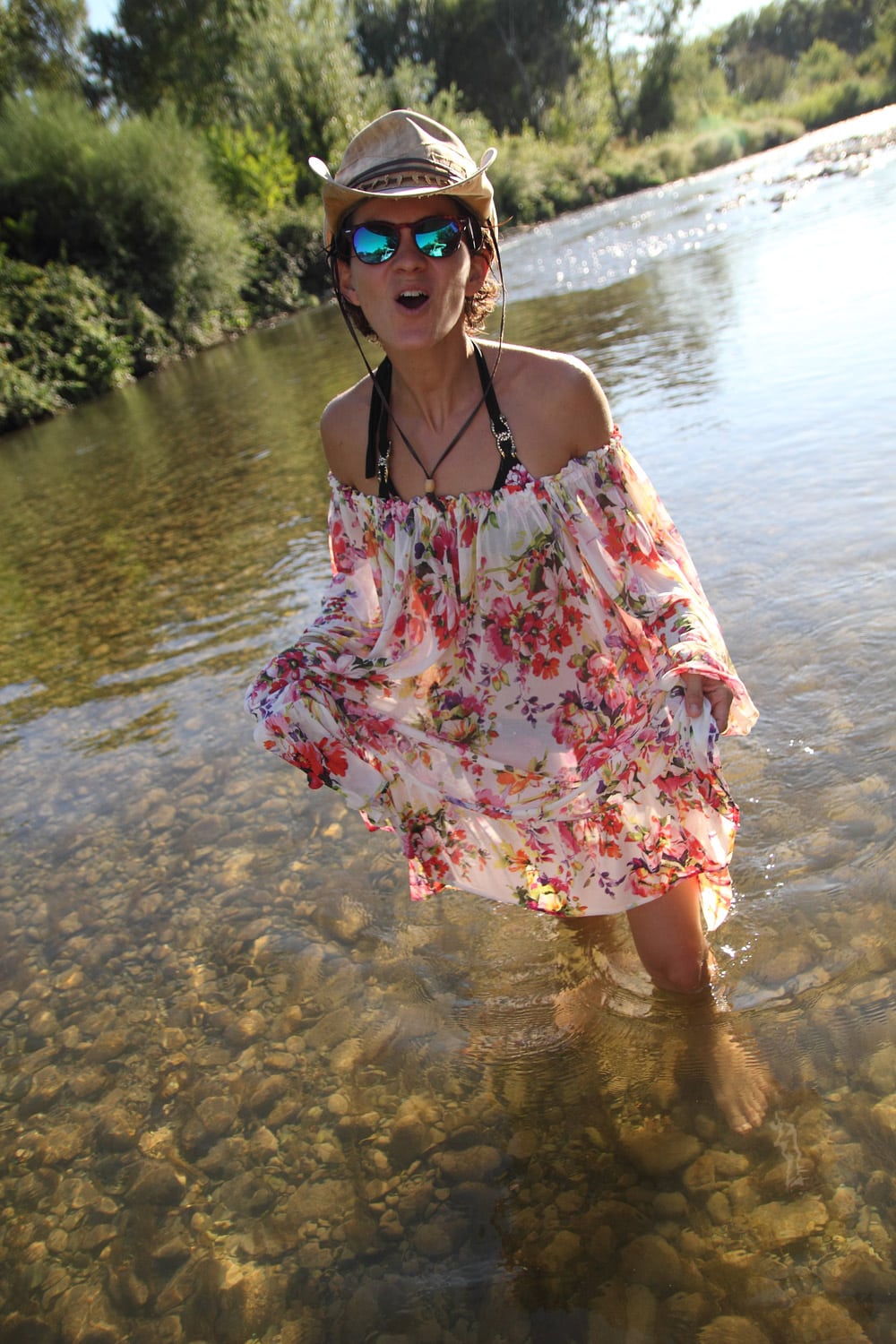 robe fleurie printemps coachella look mode