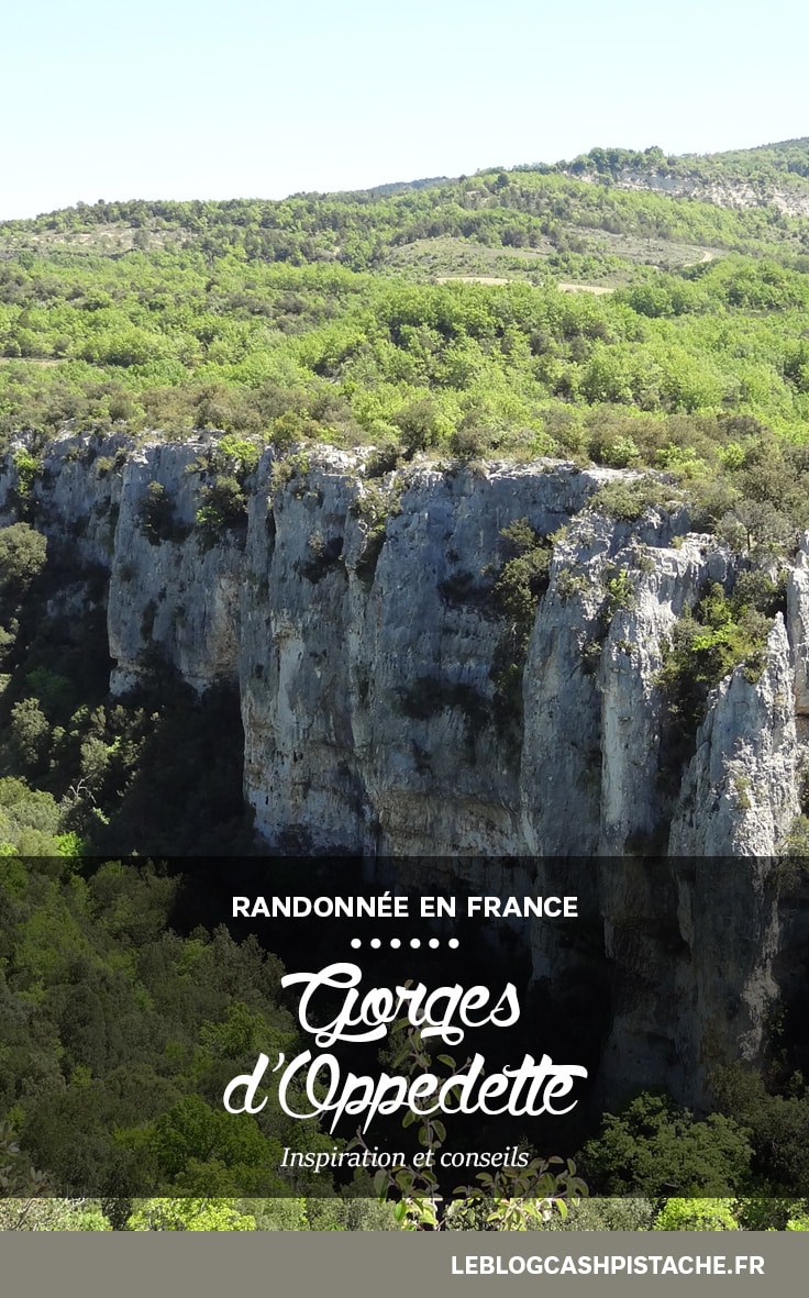 plus belle randonnée Luberon Gorges d'Oppedette