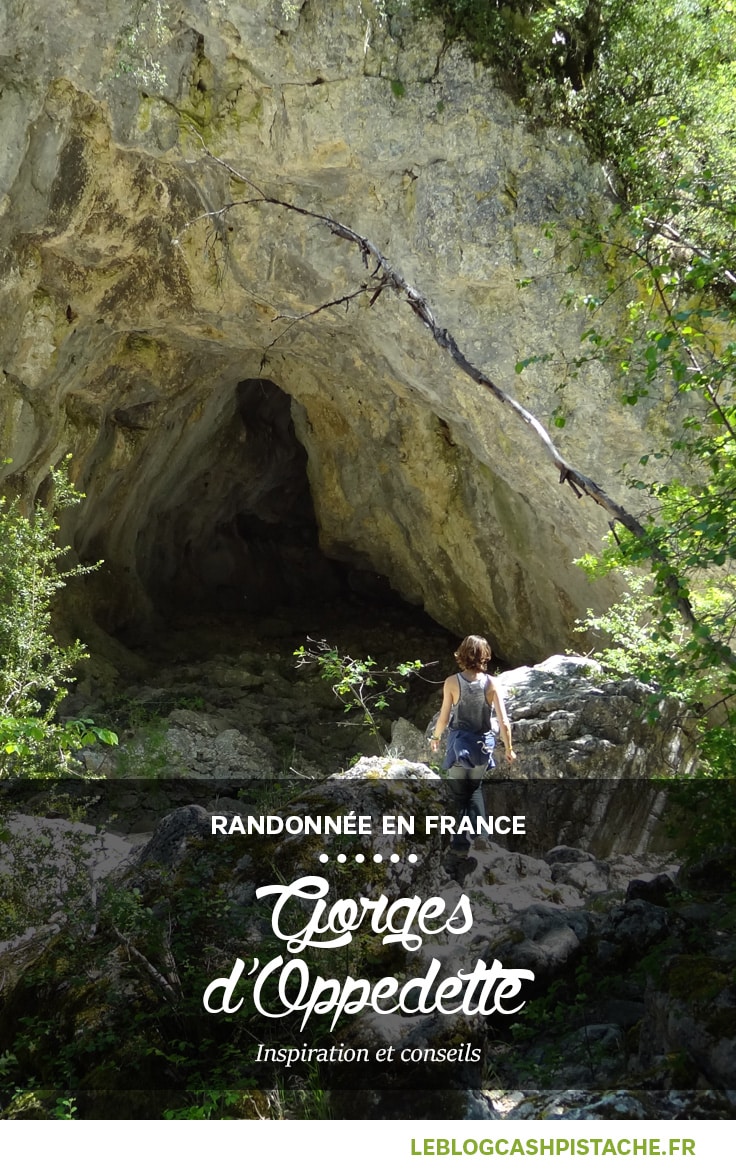 randonnée dans le Sud du Luberon Gorges d'Oppedette