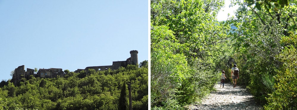 village médiéval des gorges d'Oppedette