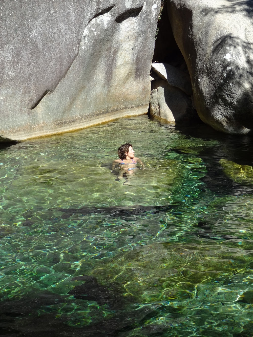 baignade dans cascades de bavella