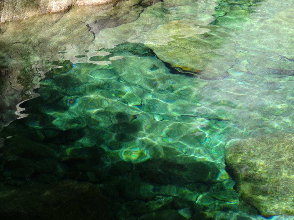 baignade en corse du sud bavella