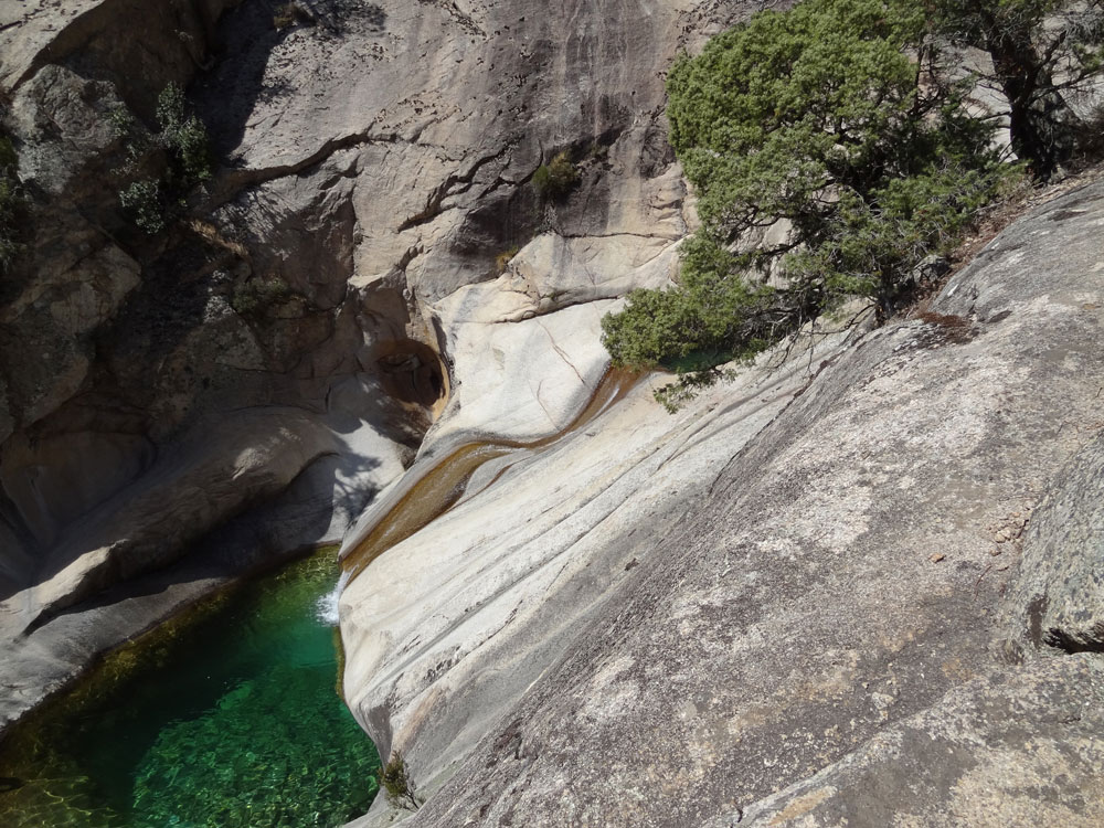 baignade fameuses cascades de Bavella