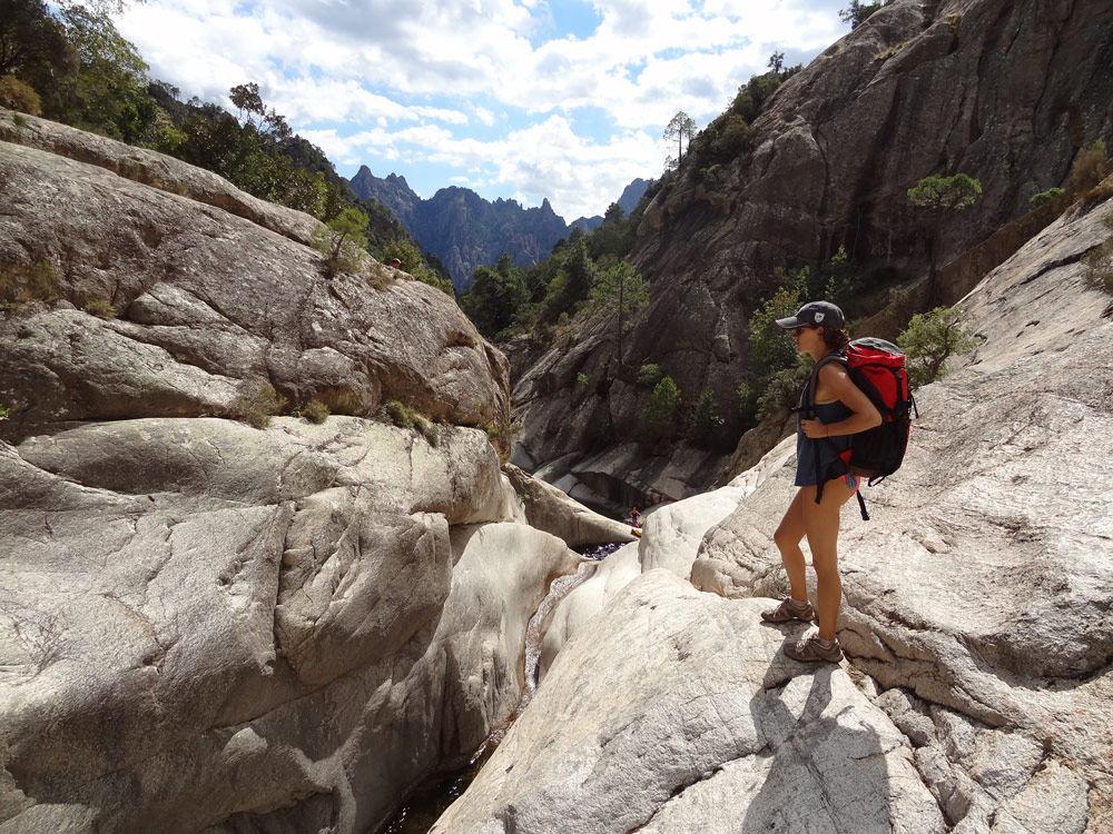 canyon corse cascades de bavella