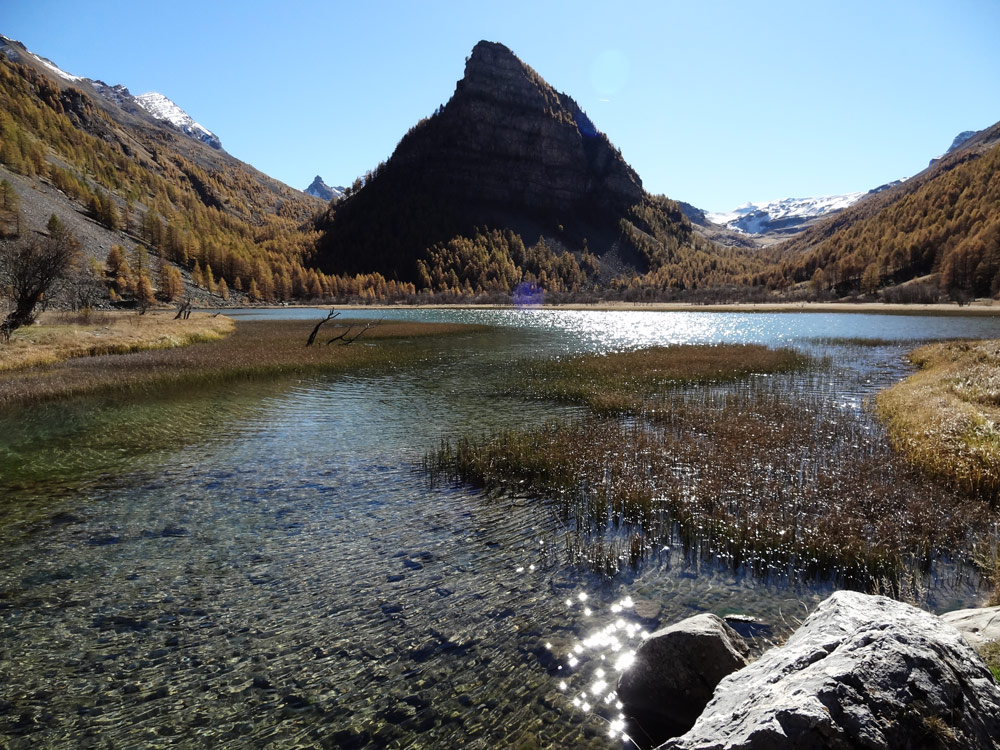 randonnee en famille alpes lac des sagnes