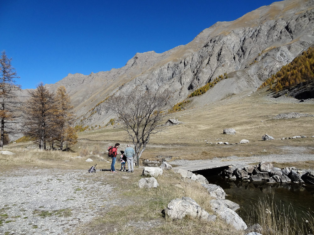 randonnee en famille facile Ubaye alpes