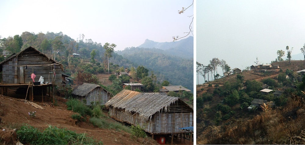 trek à Chiang Mai en Thailande village trek