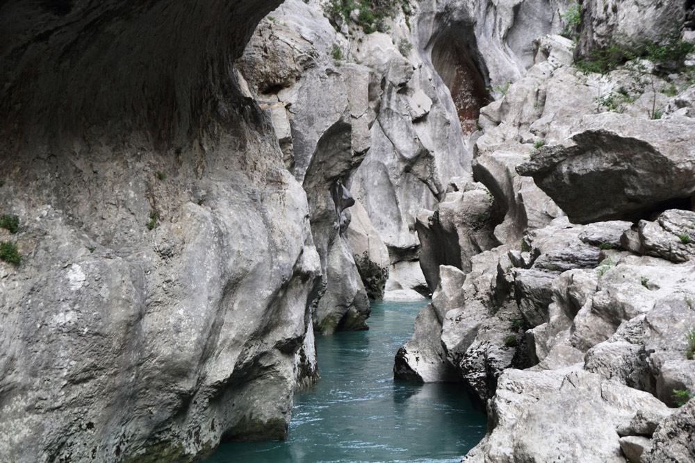 randonnee pedestre dans le verdon imbut styx canyon france