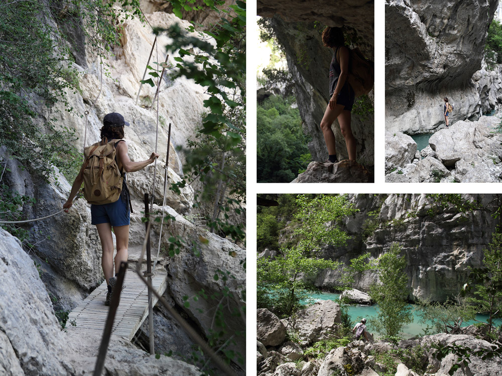 verdon imbut via ferrata comment visiter le verdon