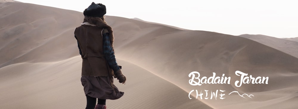 voyage en Chine desert badain jaran trek