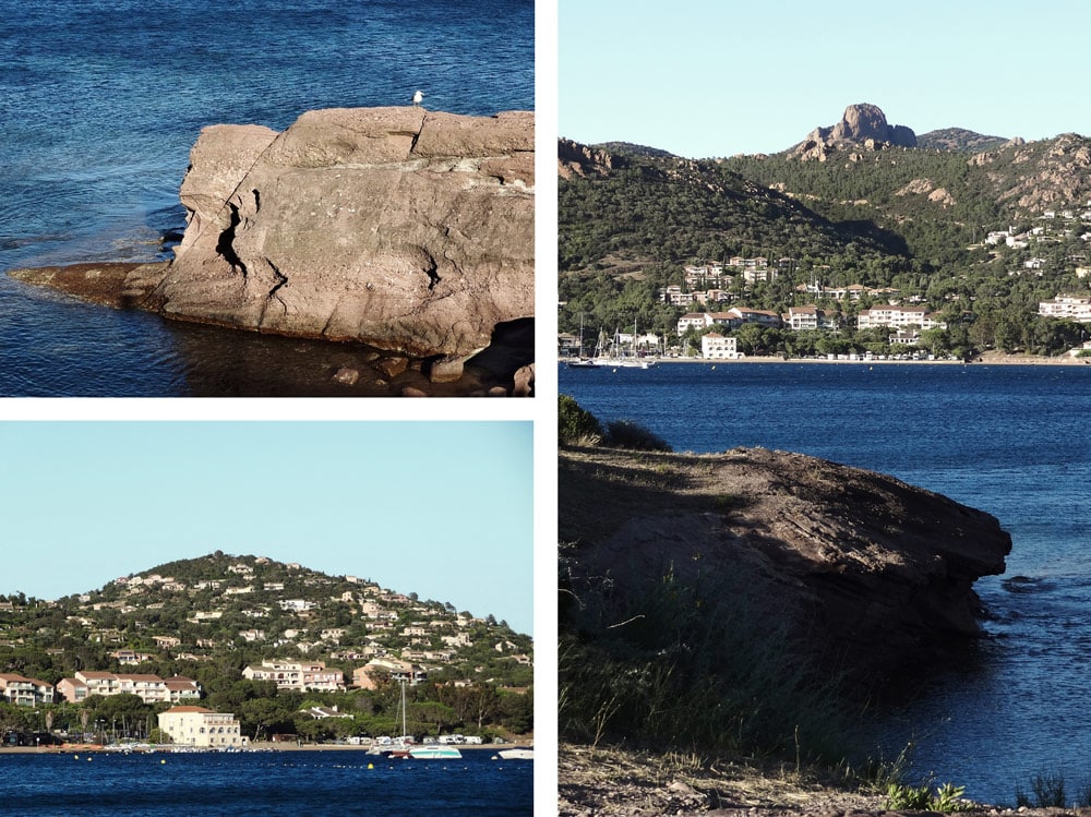 Baie d'Agay Estérel top 10 vers St Raphael