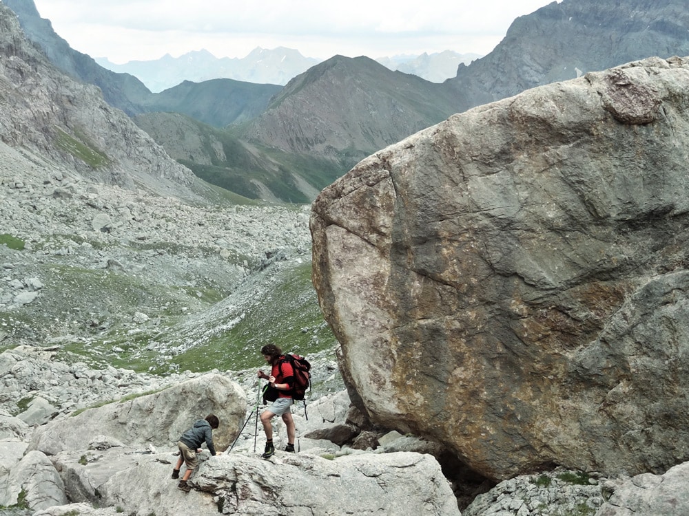 Chambeyron randonnée GR Pas de la Couletta