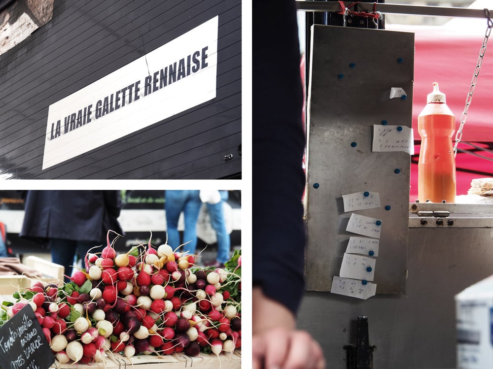 La meilleure galette de Rennes Place des Lices