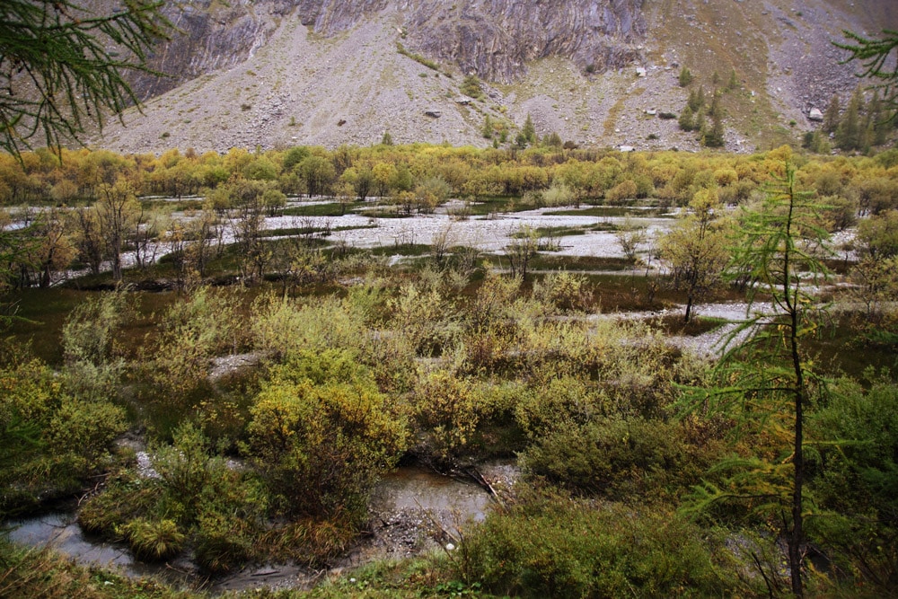 Plan de Parouart en automne