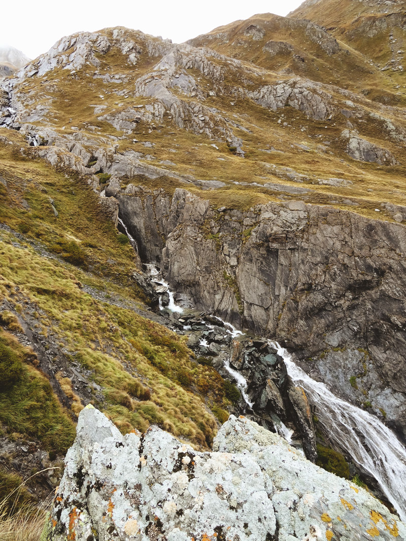 cascade Ubaye au Longet