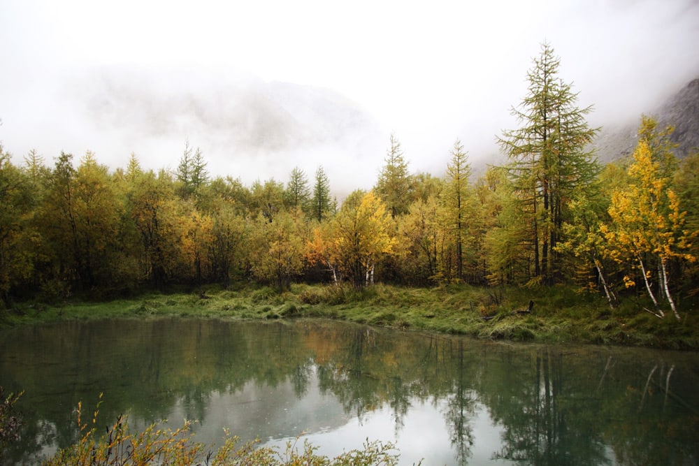 randonnée dans les Alpes la plus incroyable en Automne