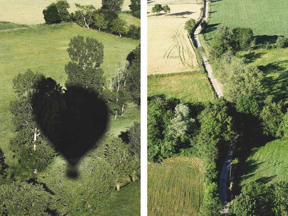 baptême vol montgolfière Ardèche