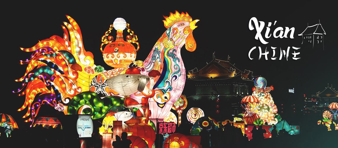fête des lanternes de Xi'an en Chine