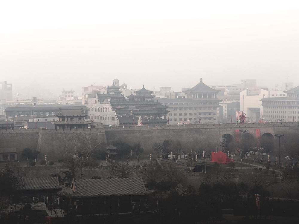 visiter Xi'an centre ville fortifications en fête