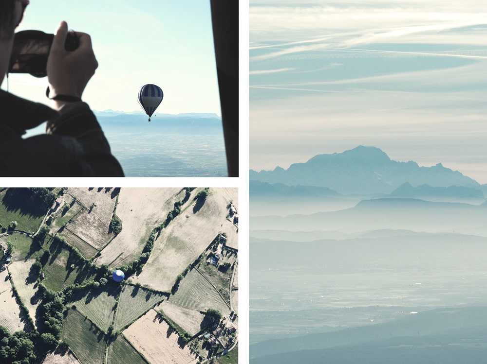 vol en montgolfière Ardèche du Nord