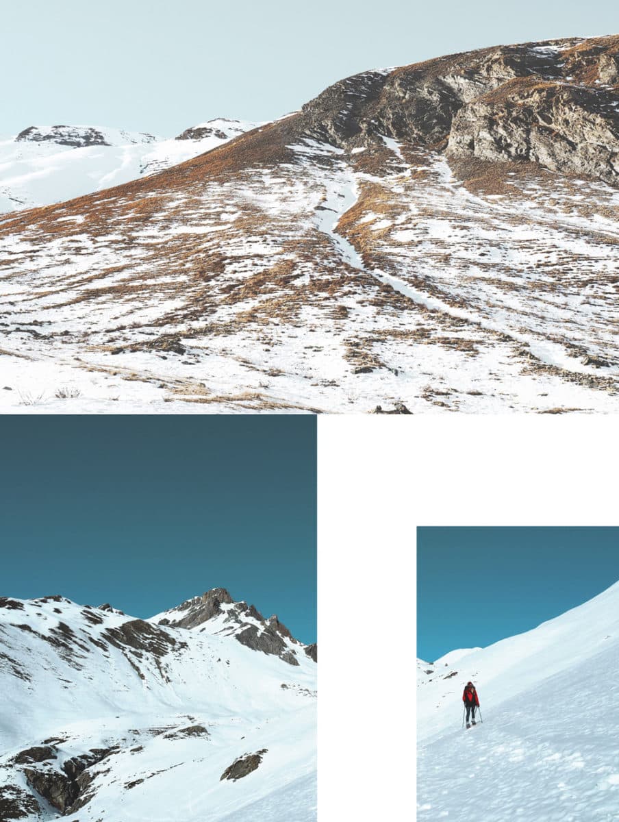 Activités de montagne en hiver Alpes