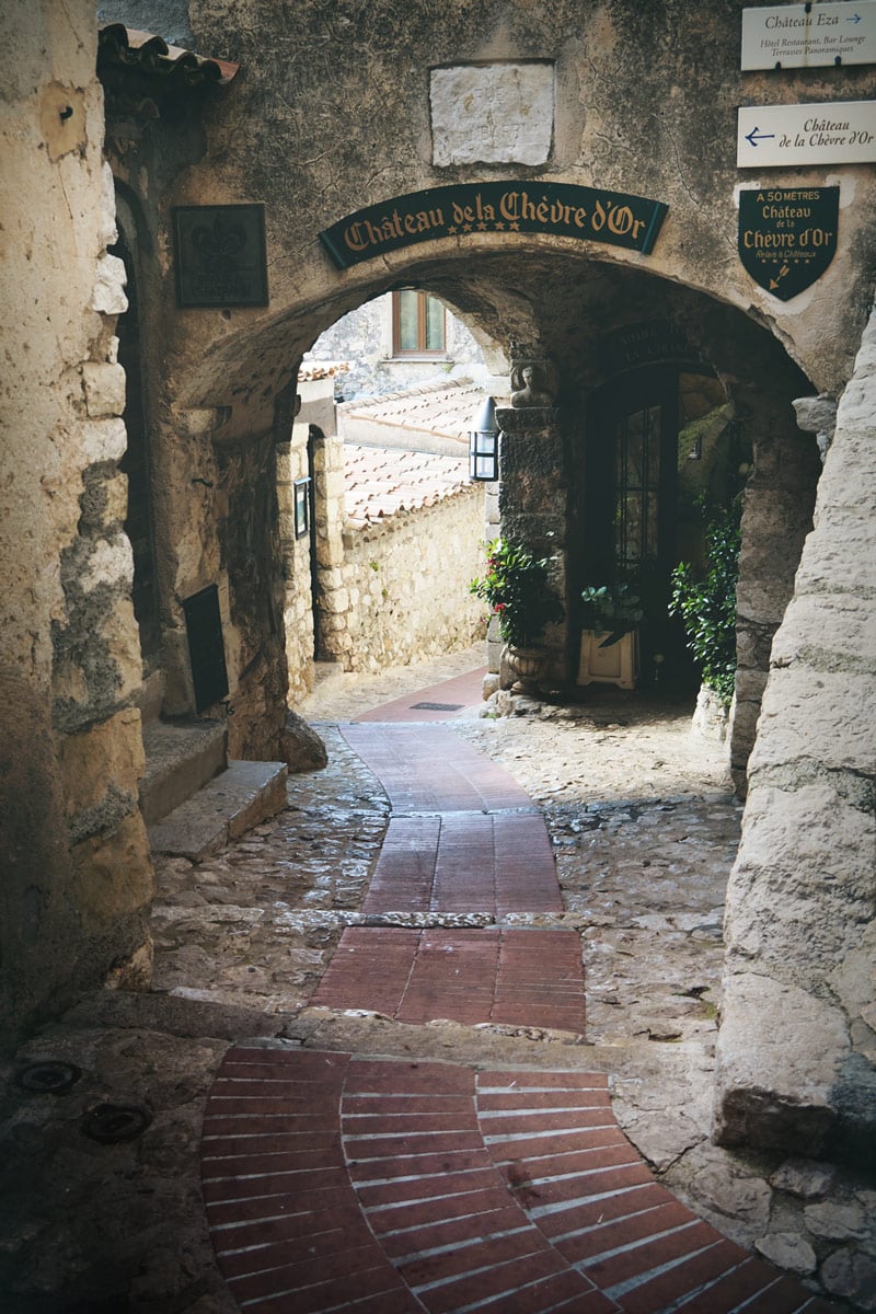 Château de la Chèvre d'Or Êze village Côte d'Azur