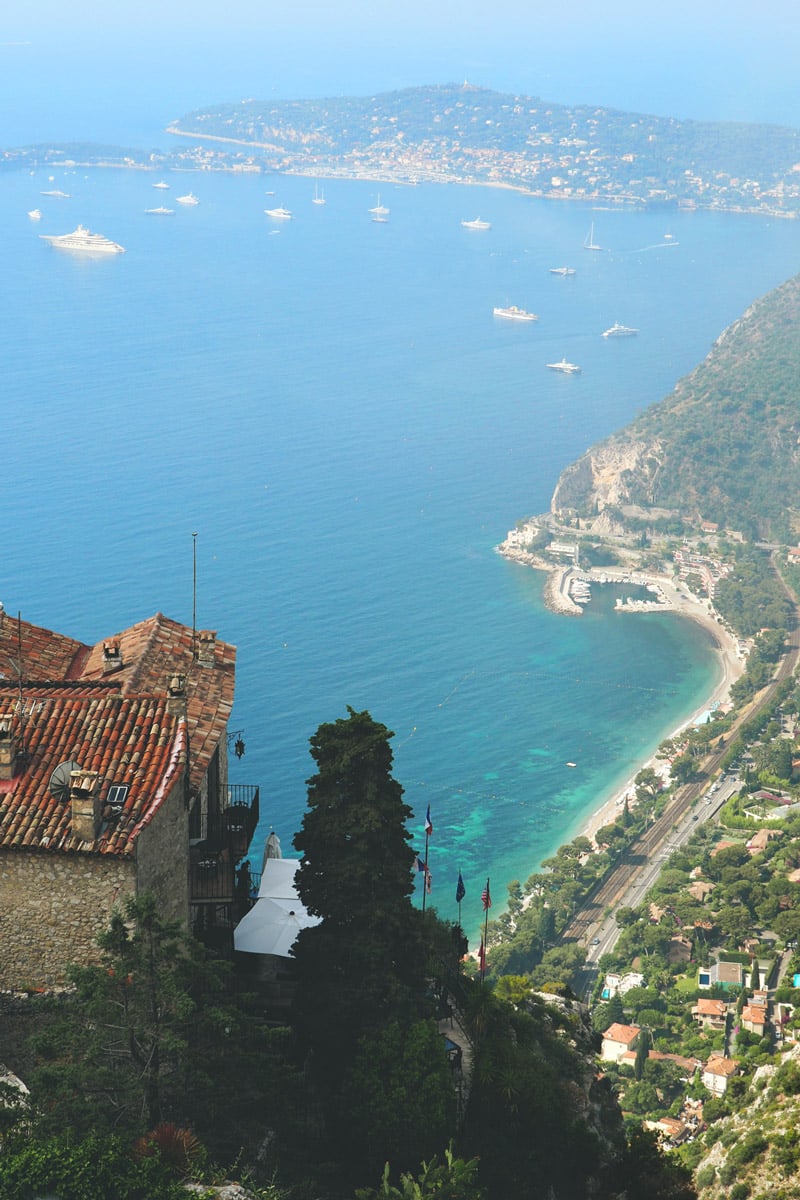  Êze village vue sur Beaulieu sur mer