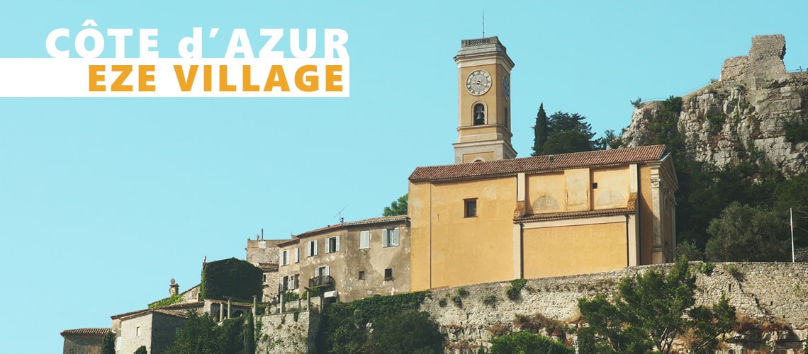 visiter Eze village perché Côte d'Azur en Provence