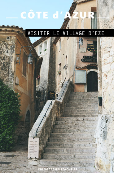 visiter Eze village Côte d'Azur